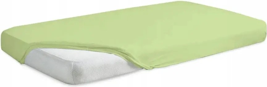 Flanel gumis lepedő 180/190x190/200 Zöld