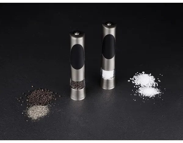 Cole&Mason - Elektromos só- és borsdaráló készlet RICHMOND 2 db 6xAAA