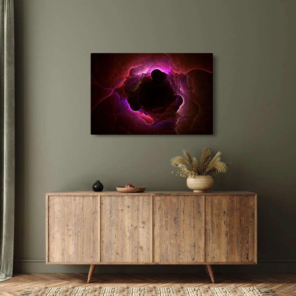 Kép - felhős absztrakció (90x60 cm)