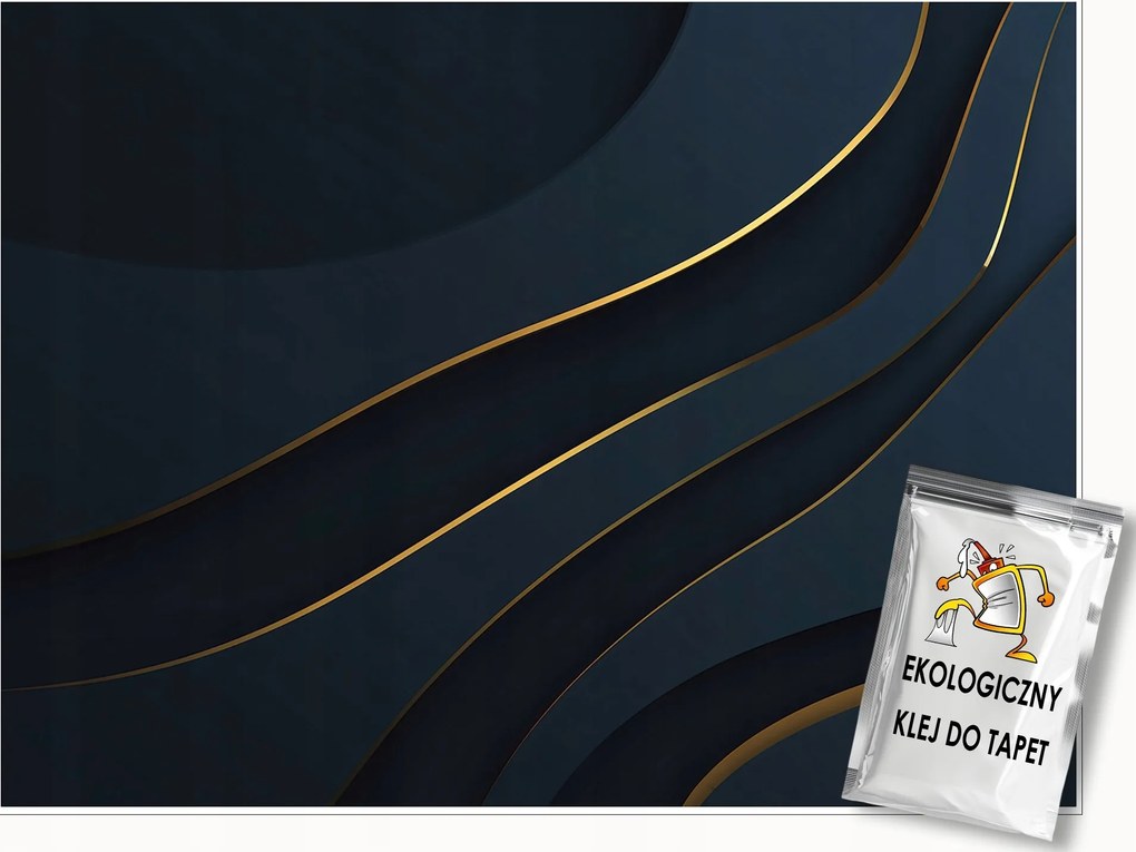 Fotótapéta Glamour Absztrakt Kék Nappali Tapéta Flizelina 250x175