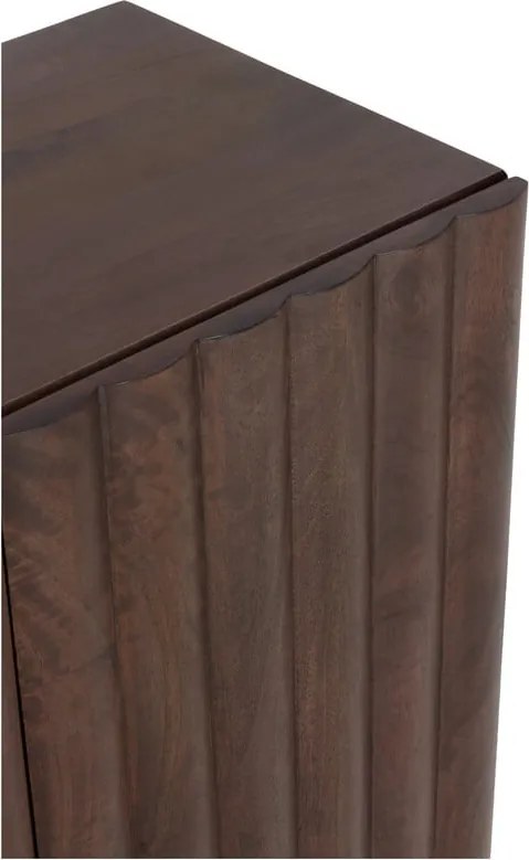 Barna mangófa komód 160x80x40 cm Tamira – MOME