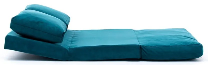 Petróleumkék kinyitható kanapé 120 cm Taida – Balcab Home