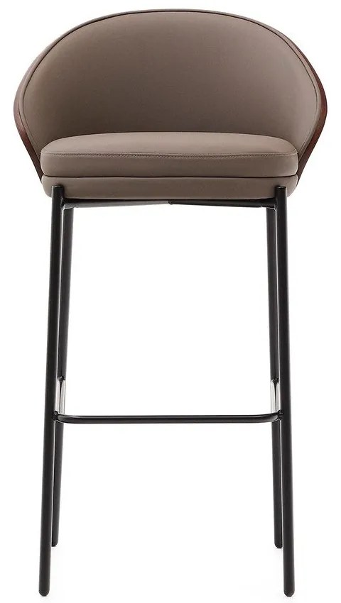 Barna bárszék (ülésmagasság 77 cm) Eamy – Kave Home