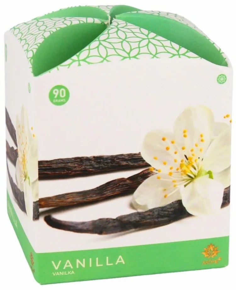 Arome Vanilla illatgyertya üvegben, 90 g