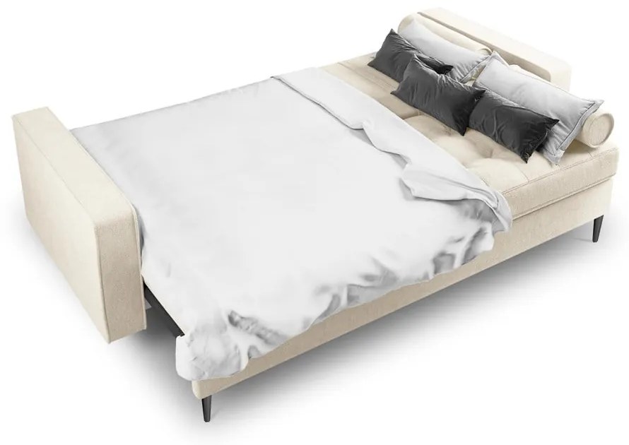 Santo világosbézs kinyitható kanapé - Milo Casa