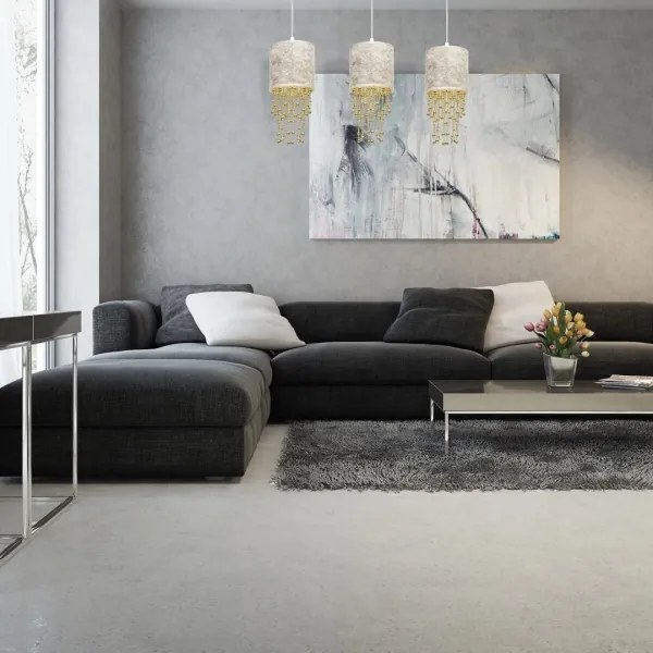 Csillár zsinóron ALMERIA 3xE27/60W/230V