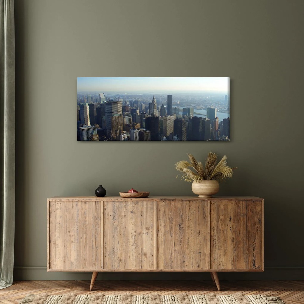 Kép - Manhattan nappal (120x50 cm)