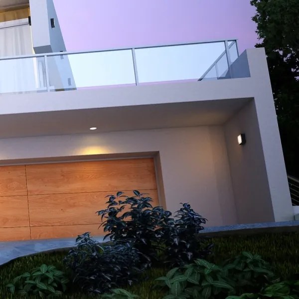 RED - Design Rendl- R11967 - LED Kültéri mennyezeti lámpa BONO LED/4W/230V IP54