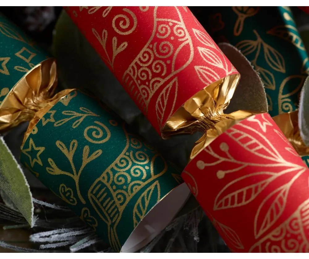 Karácsonyi cracker szett 8 db-os Bon Bon – Robin Reed