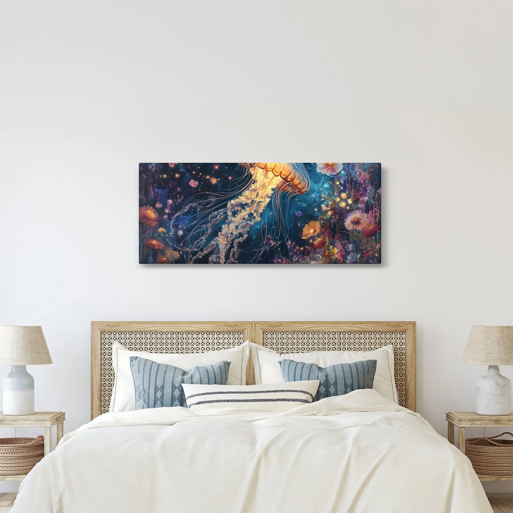 Kép - Varázslatos medúza (120x50 cm)