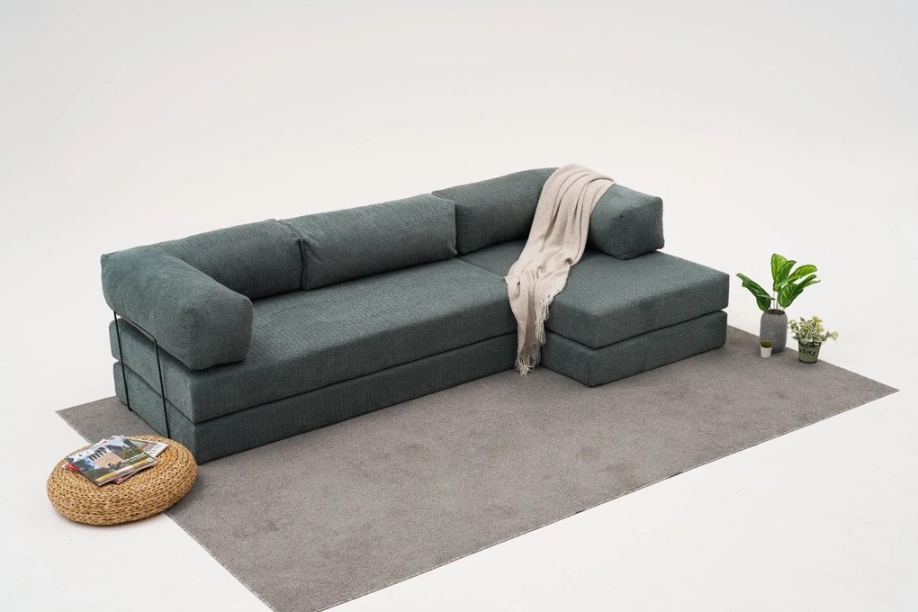 Sarokkanapé Comfort - Zöld
