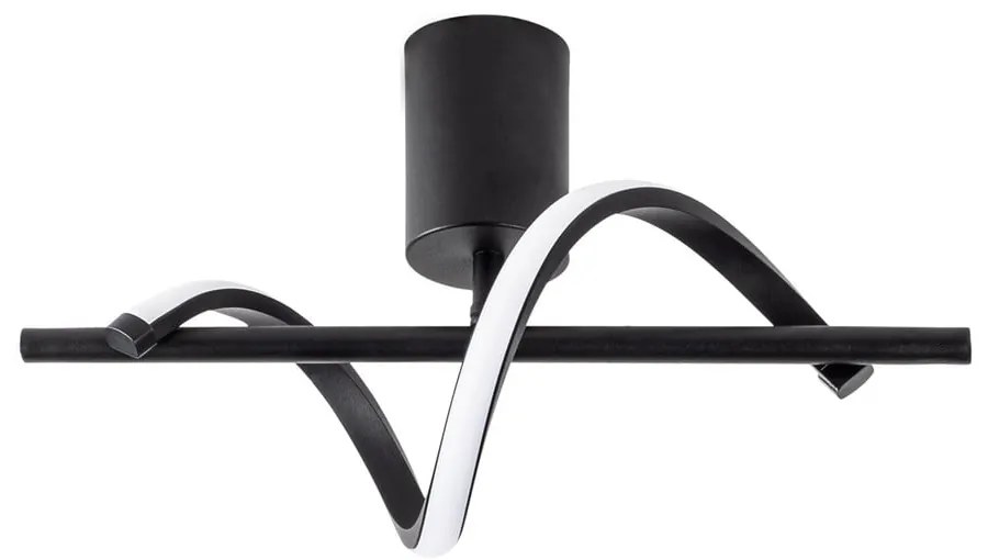 Fekete LED mennyezeti lámpa 7x41 cm Likma – Opviq lights