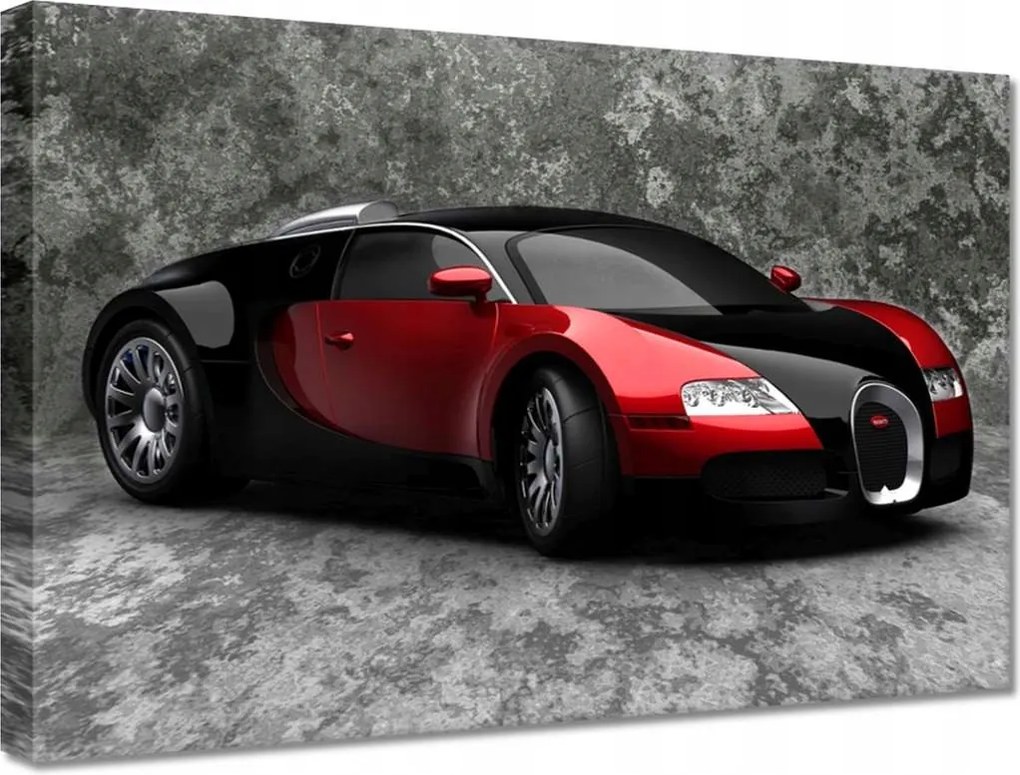 Vászonkép 30x20 Bugatti Veyron Piros