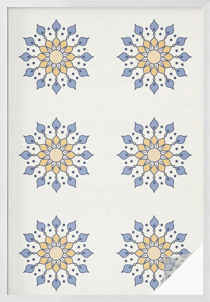 Ablakfólia Öntapadós Adatvédelem Dekoratív mandala 100x146