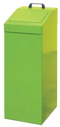 Kovona Fém szemetes kosár szelektív hulladékhoz, 100 l térfogat, zöld%