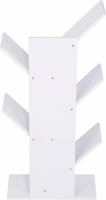 Könyvespolc, fehér, BAKI NEW TYP 3