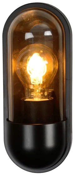 Lucide 29897/01/30 - Kültéri fali lámpa CAPSULE 1xE27/15W/230V IP54