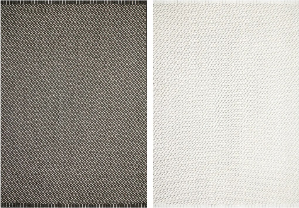 Kétoldalas Kültéri Antracit Szőnyeg Teraszra Erkélyre Brussels 140x200 cm