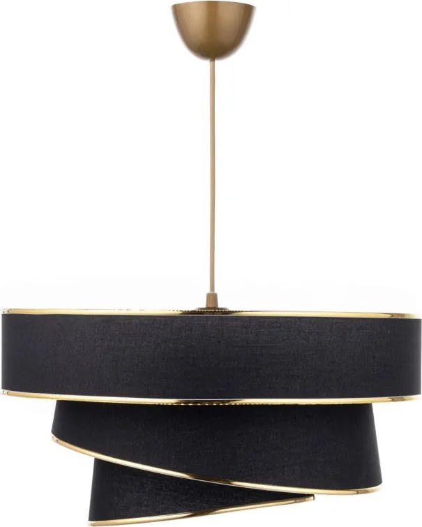 Couper függőlámpa, fekete-arany