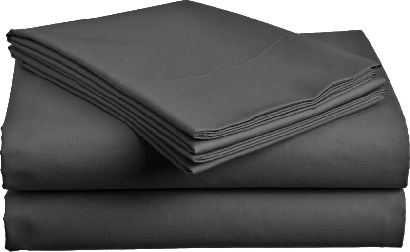 Pamut lepedő sötétszürke 140x240 cm