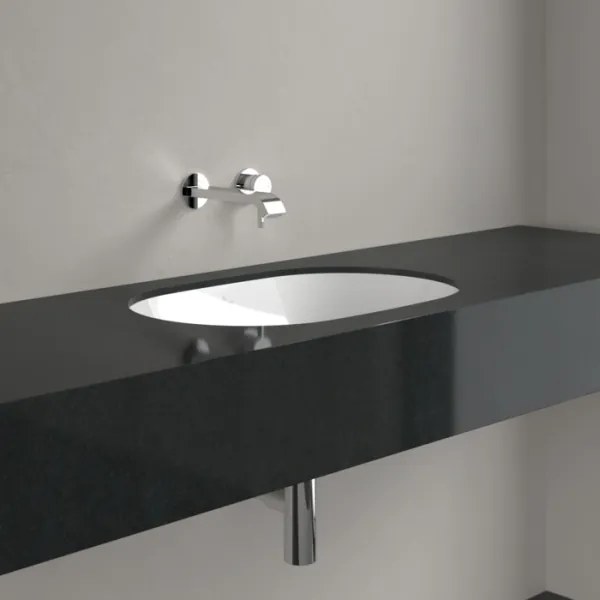 Villeroy & Boch 5A766001 - Süllyesztett mosdó ARCHITECTURA 57x37,5 cm fehér