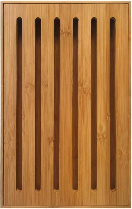 Kinghoff bambusz vágódeszka morzsagyűjtővel 37 x 23 cm (KH-1217)