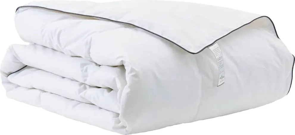 vidaXL Téli takaró Fehér 135 x 220 cm Toll