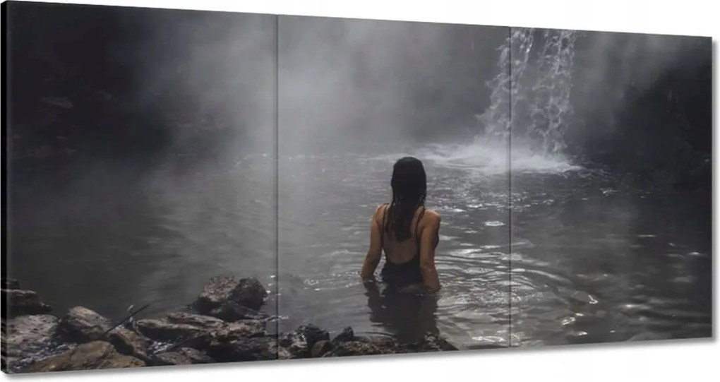 Festmények 120x60 Vízesés Tájképek