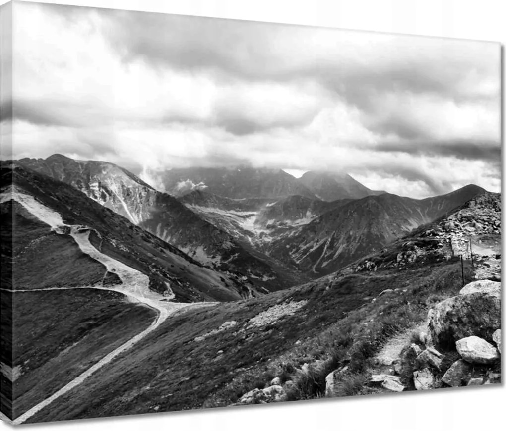 Vászonkép 40x30 Tátra Lengyel hegyek Kilátás