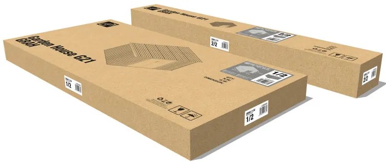 Kerti ház G21 GRAH 1132 - 340 x 333 cm, metálszürke
