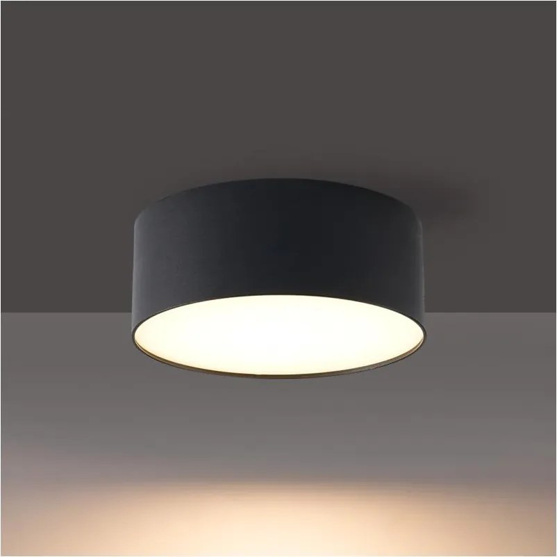 BRILAGI - LED kültéri mennyezeti lámpatest FORIS LED/9W/230V átm. 9 cm fekete IP44