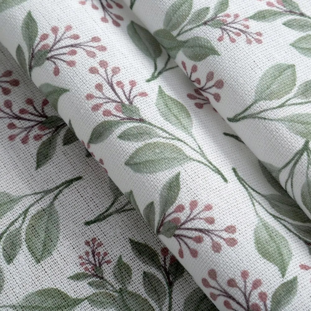 Dekorációs futópad vízálló Grace 40x140 Eurofirany fehér zöld és