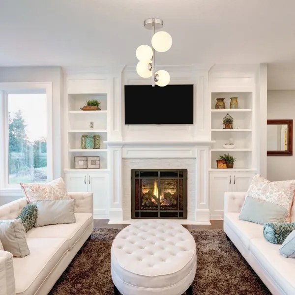 Globo 56140-4D - LED Csillár rúdon RIHA 4xG9/3W/230V króm