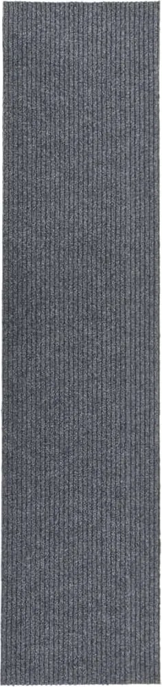 vidaXL szürke koszfogó futószőnyeg 100 x 450 cm