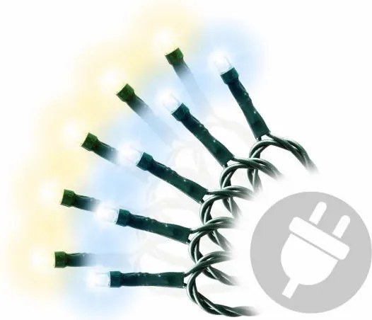 NEXOS Fényfüzér 3,9 m 40 LED 9 villogó funkció