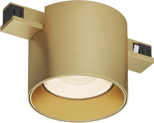 DK/EU-5743-SB Shine Track light, SPOT 3000 series, D70*H60, LED, 48V DC, 8W, RA≥90, 3000K, IP20, satin brass color, aluminum — DK/EU-5743-SB