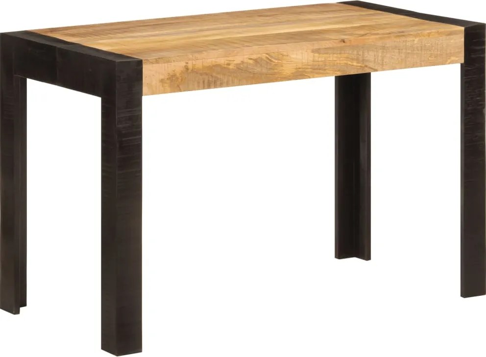 vidaXL tömör mangófa étkezőasztal 120x60x76 cm