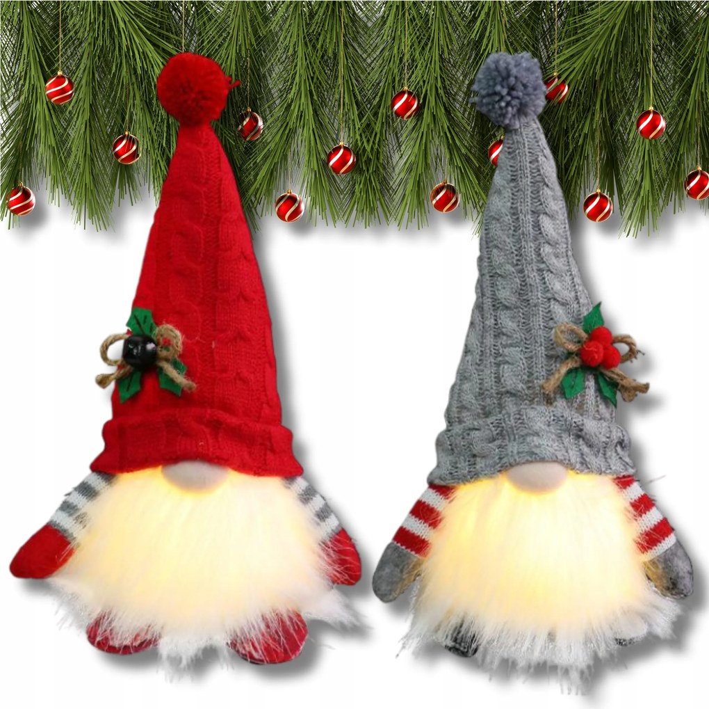 Karácsonyi Manó Led Karácsonyi Dekoráció 2X