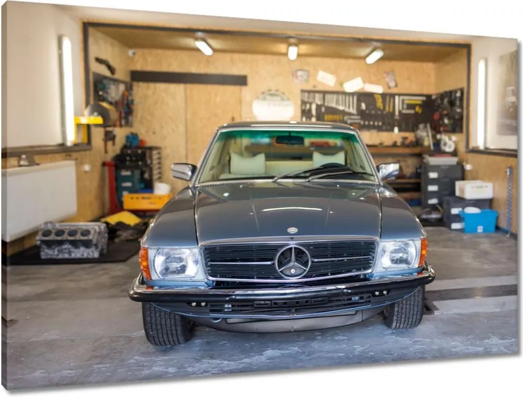 Vászonkép 90x60 Mercedes 450 Slc Klasszikus
