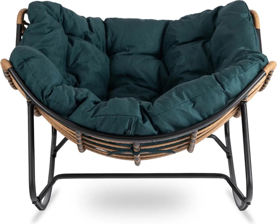 FOTEL Bujany ELTON Zielony