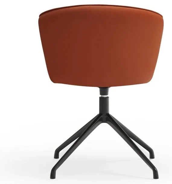 Narancssárga kárpitozott étkezőfotel szett 2 db-os Add – Teulat