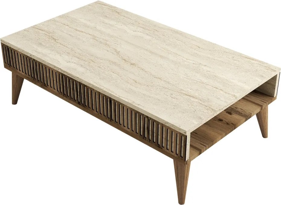 Milan - Walnut, Travertine