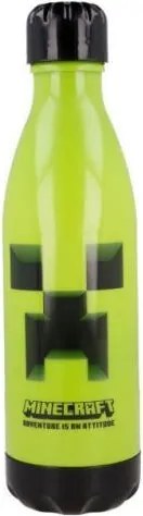 Minecraft Attitude műanyag kulacs csavaros kupakkal 660 ml