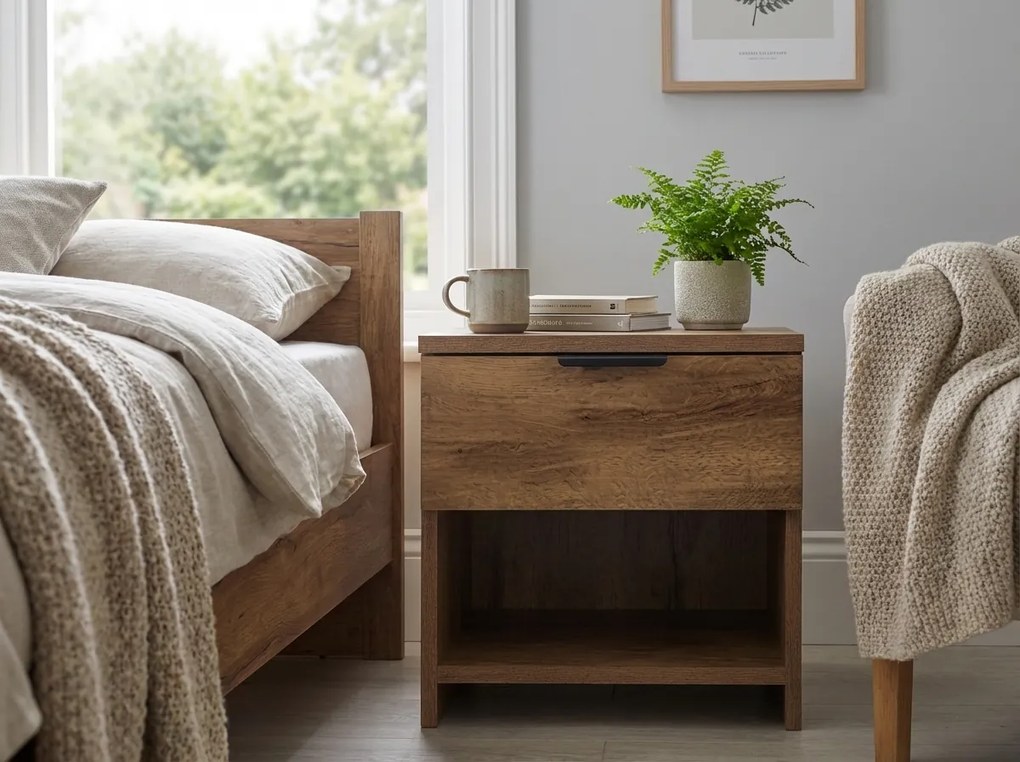 Éjjeli szekrény HAVANA tölgy artisan