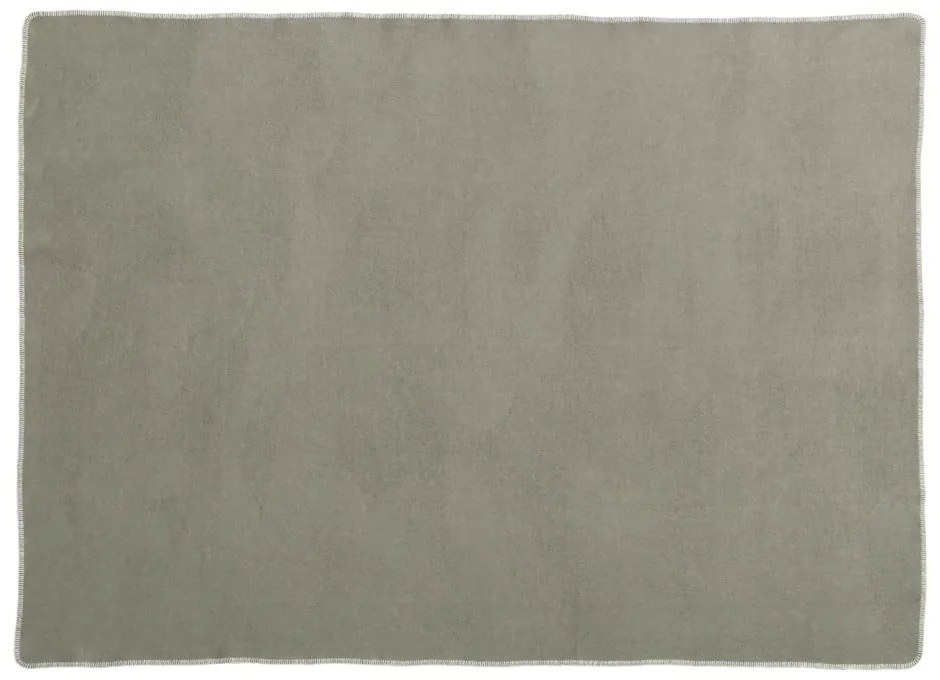 Szürkésbézs gyapjúkeverék takaró 140x200 cm Ylva Dark Linen – Pappelina