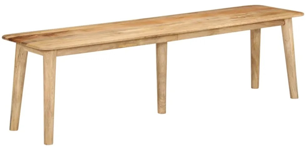 tömör mangófa pad 160 x 40 x 45 cm