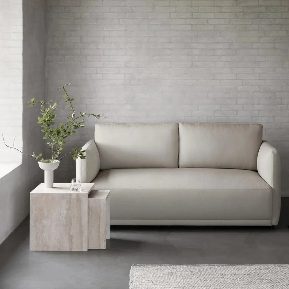 Kő tárolóasztal szett 2 db-os 45x45 cm VARU – Blomus