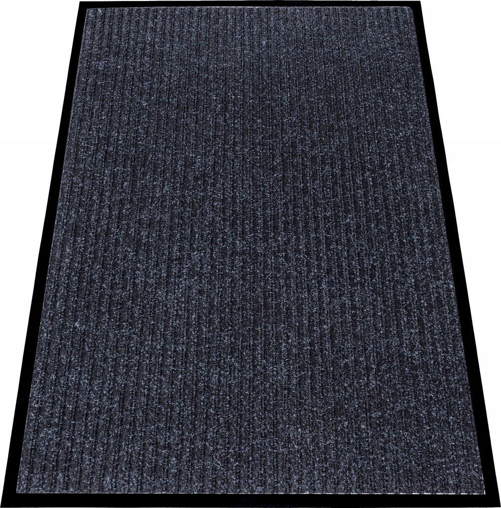 Lábtörlő Ajtó Alá Szerelhető Nedvszívó Cipőszőnyeg 40x60CM Fekete