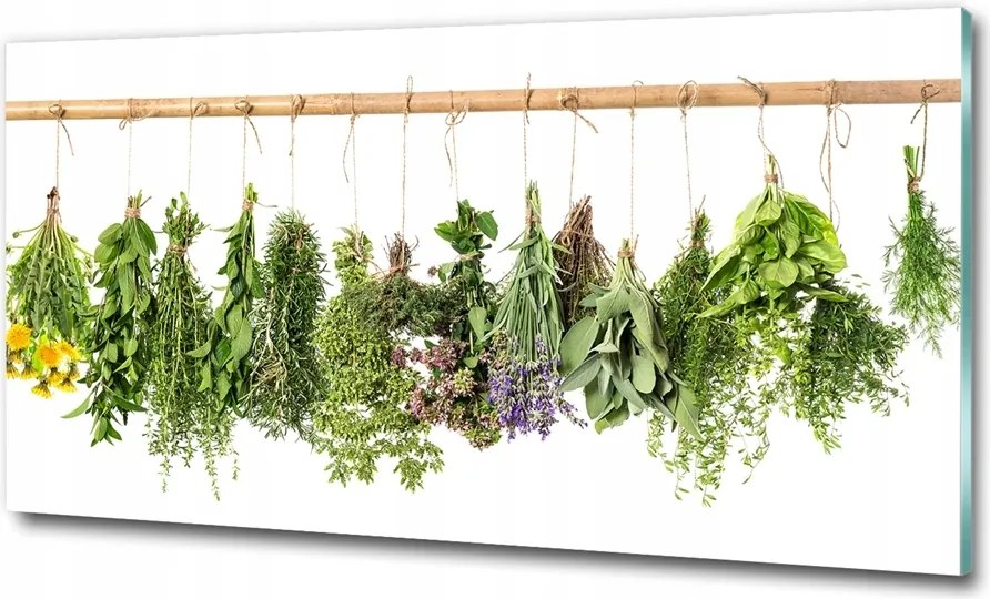 Fotó kép edzett üveg Eper 125x50