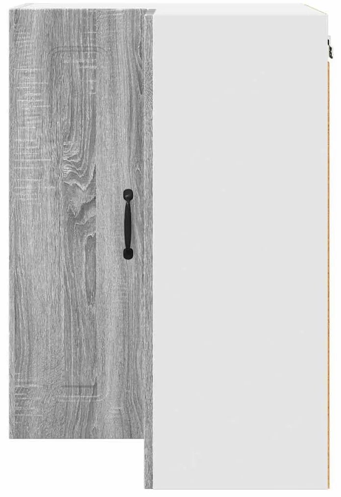 Fali konyhaszekrény Szürke Sonoma 57 x 57 x 80 cm Faanyag